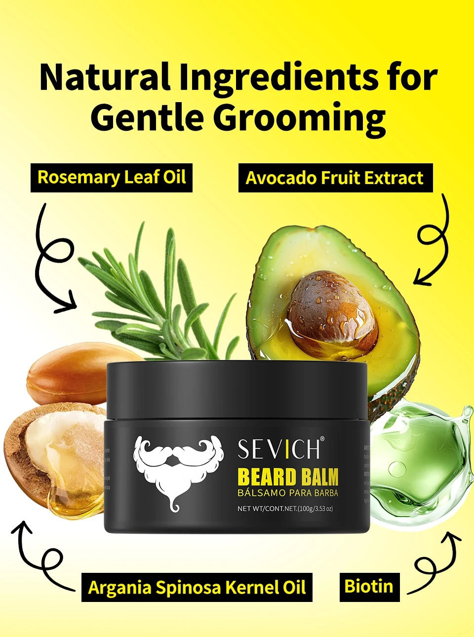 Natural Men Beard Care Cream