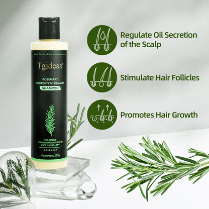 Tgideas® Rosemary Shampoo | Hair Growth & Anti-Dandruff Scalp Treatment