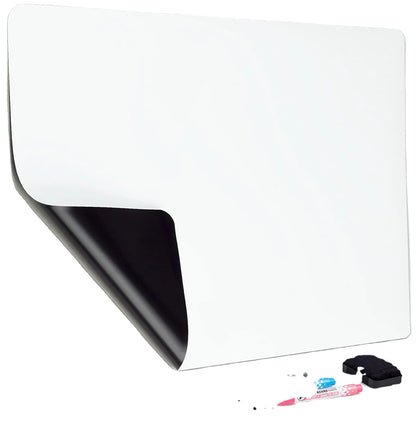 Magnetic Dry‑Erase Refrigerator Whiteboard Set