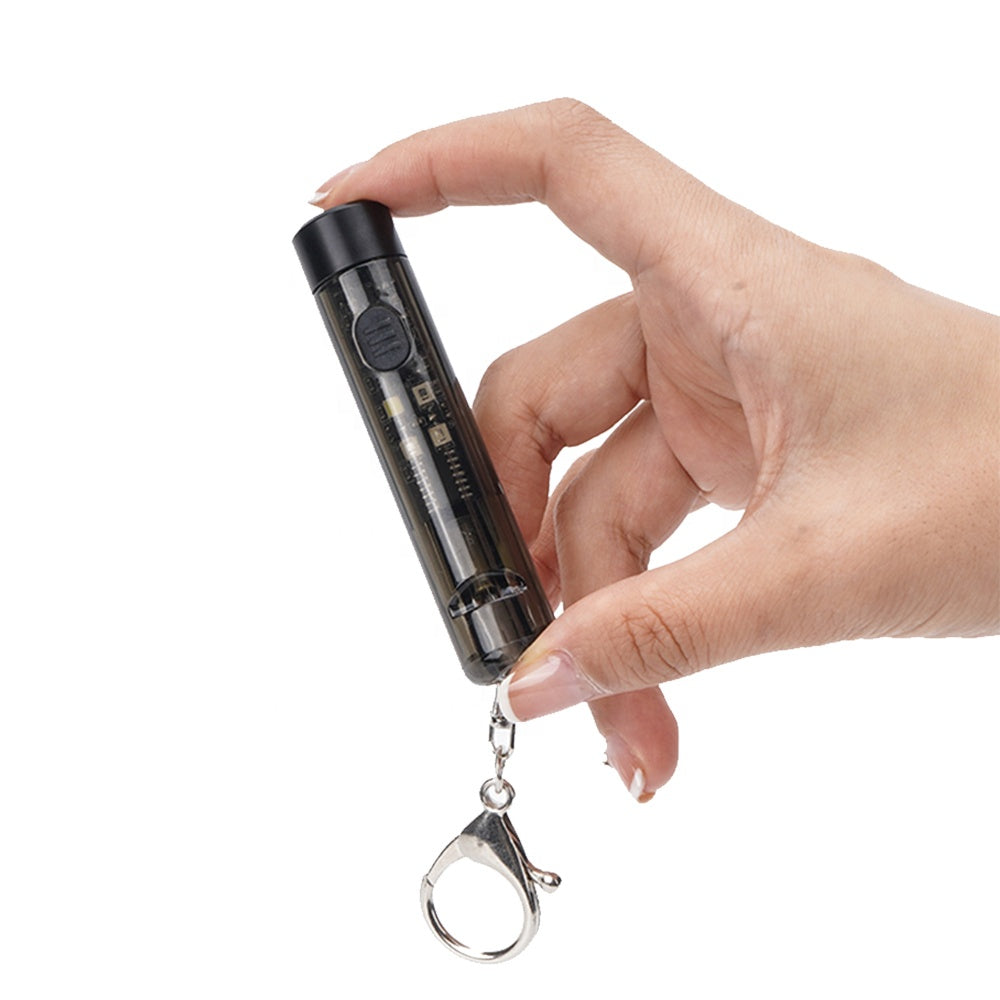 6 in 1 Mini Flashlight Keychain – Compact LED Light