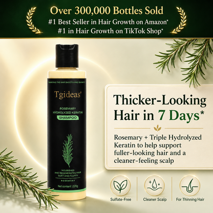 Tgideas® Rosemary Shampoo | Hair Growth & Anti-Dandruff Scalp Treatment