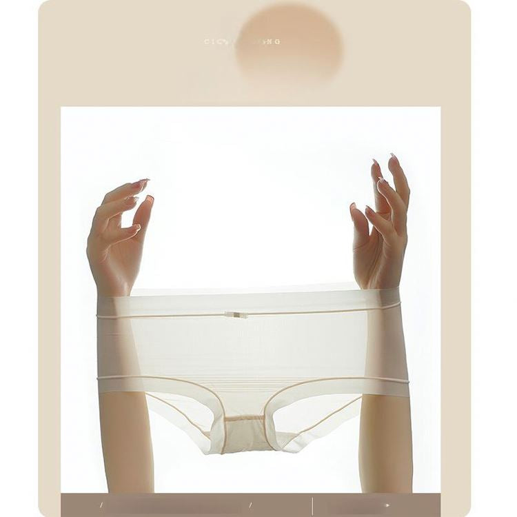 Soft Thin Women's Underwear – Breathable Ice Silk