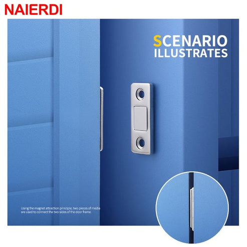 Ultra-Thin, Invisible Cabinet Door Magnets