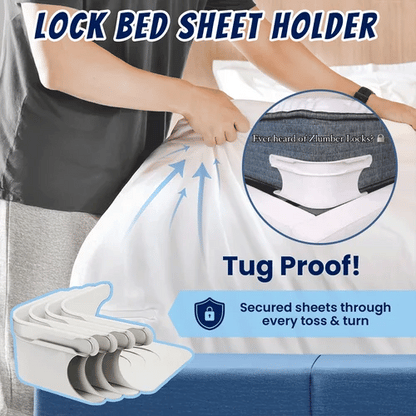 Bed Sheet Holder Lock (4pcs set)