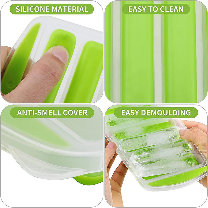 Silicone Narrow ice Stick Tray