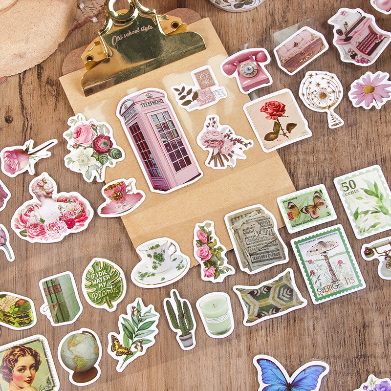 Retro Sticker Washi Tape