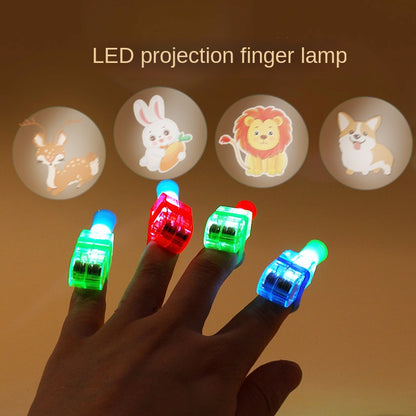 LED Projection Finger Lights – Finger Ring Toy