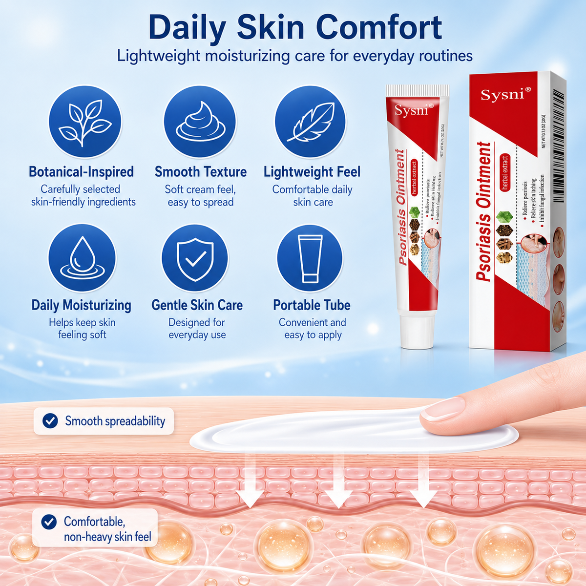 SYSNI Sensitive Skin Soothing Care Cream