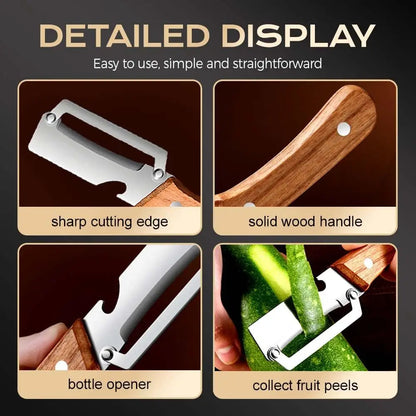 3-in-1 Ultra Sharp Vegetable Peeler & Cutter