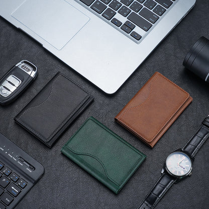Trifold Magnetic Wallet ( Slim + RFID Blocking )