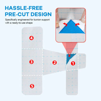Pre-cut  Big Toe Corrector Strips