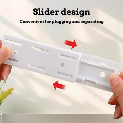 Self Adhesive Punch-Free Power Strip Holder