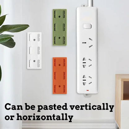 Self Adhesive Punch-Free Power Strip Holder