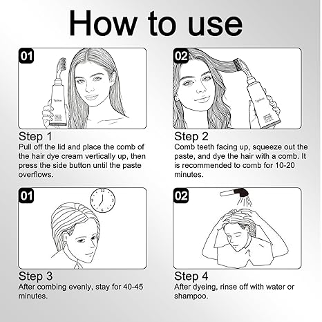 Hair Dye Cream Comb