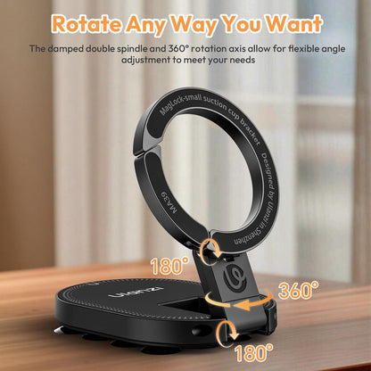 3-in-1 Suction Magnetic Phone Holder, 360° Rotatable