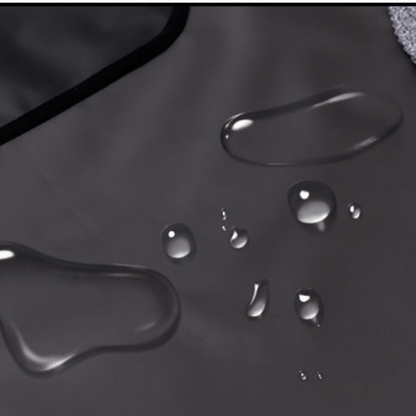 Transparent Waterproof Kitchen Apron With Towel + Pocket