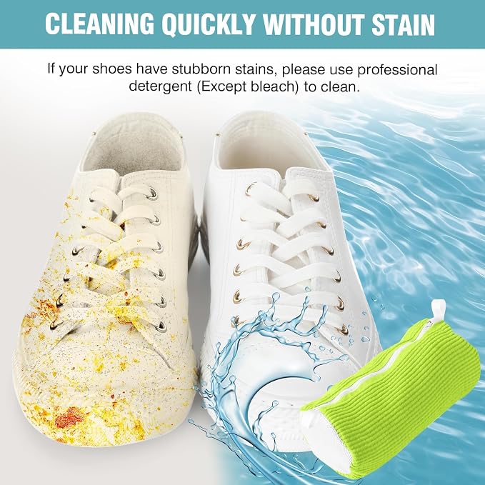 Microfiber Shoe Wash Bag for Washing Machine