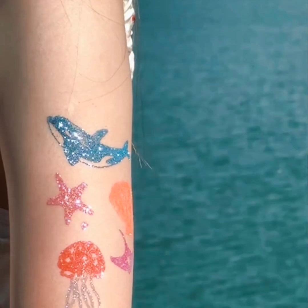 Glitter Tattoo Stickers