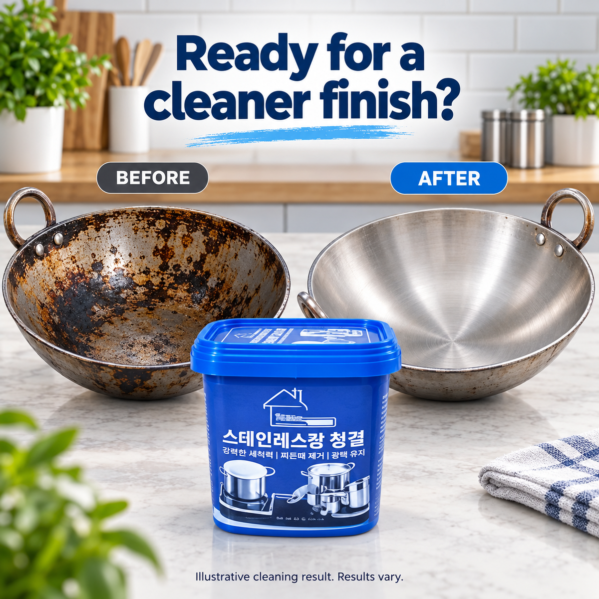 Korean ShineClean™ – Cookware Cleaning Paste
