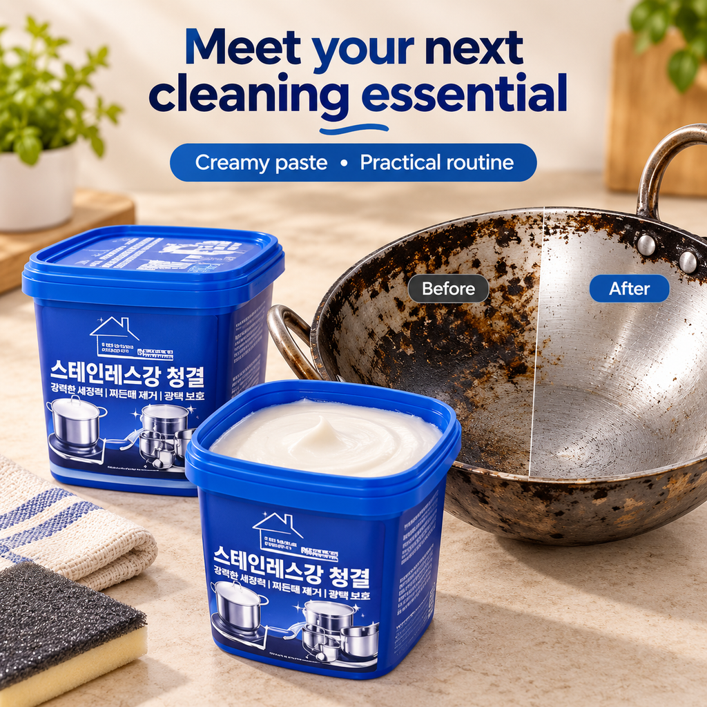 Korean ShineClean™ – Cookware Cleaning Paste