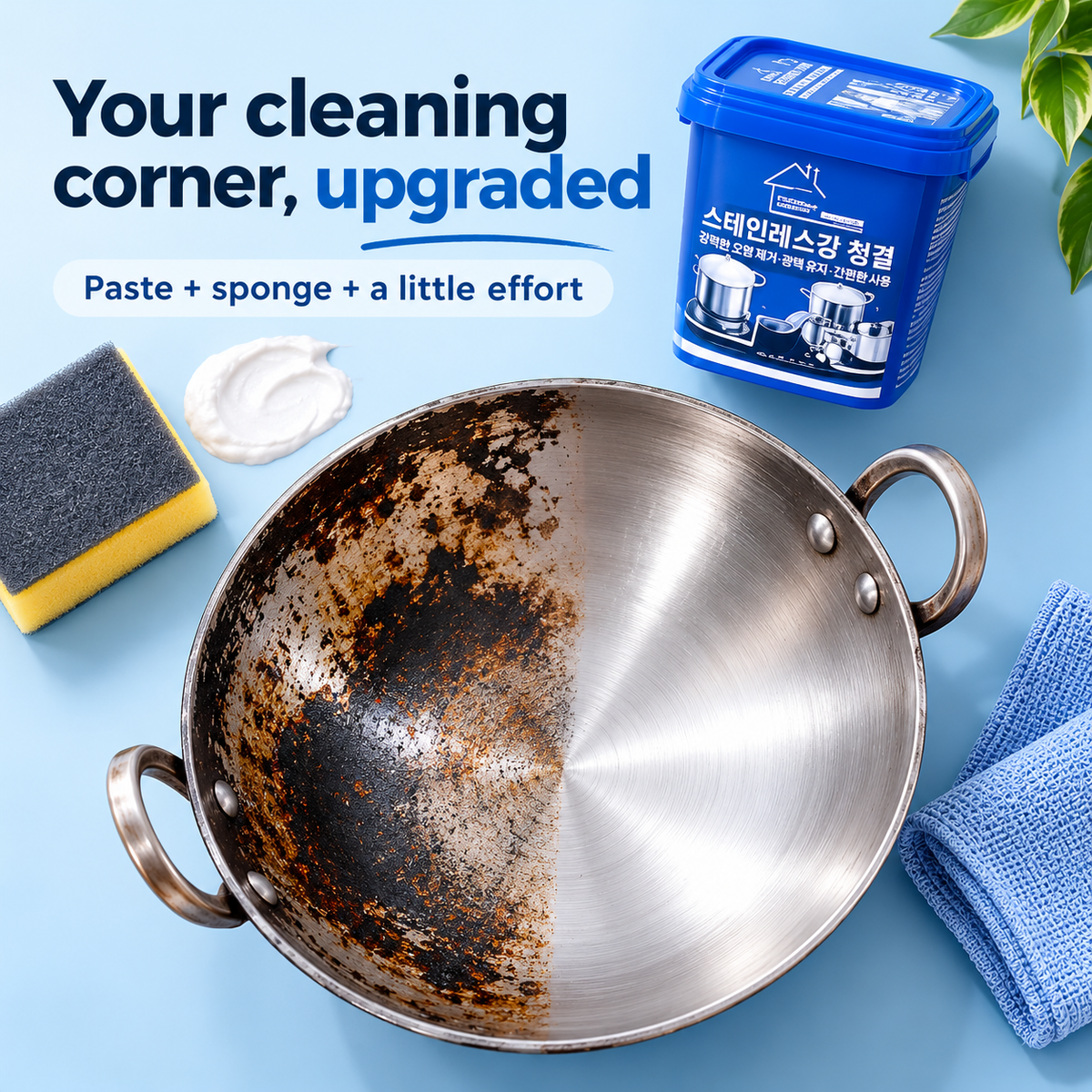 Korean ShineClean™ – Cookware Cleaning Paste