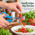 5-Blade Herb Scissors.