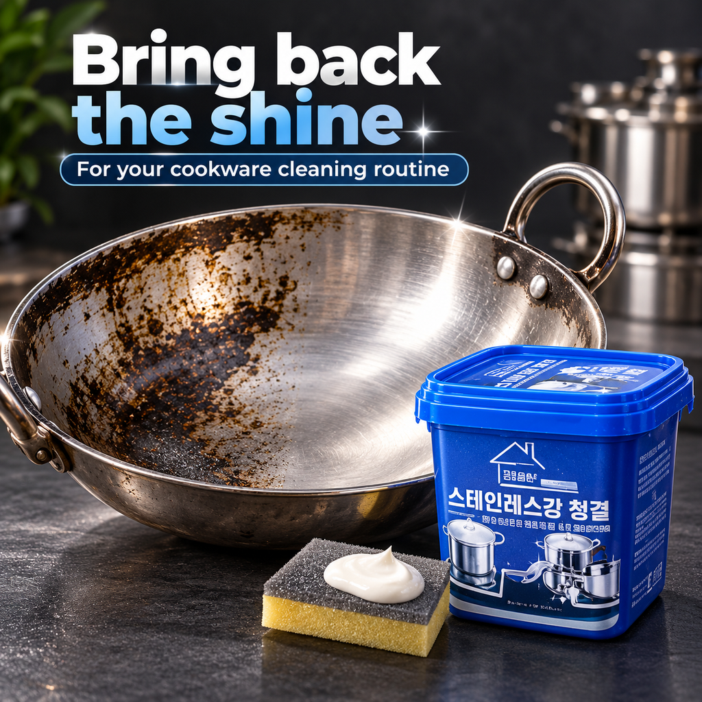 Korean ShineClean™ – Cookware Cleaning Paste