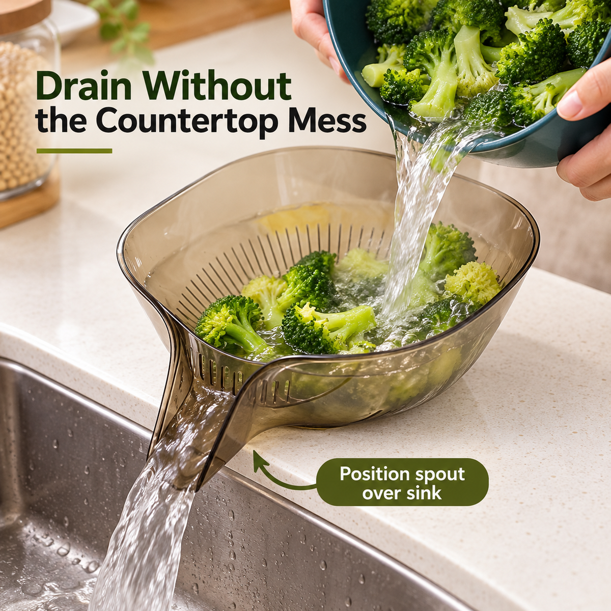 Multi-Purpose Draining Basket
