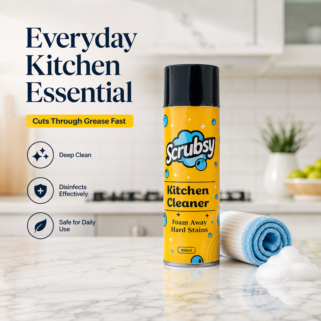 Scrubsy Kitchen Cleaner Spray