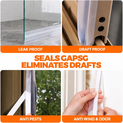 Self-Adhesive Sealing Tape - Ideal for Doors, Windows and Cabinets