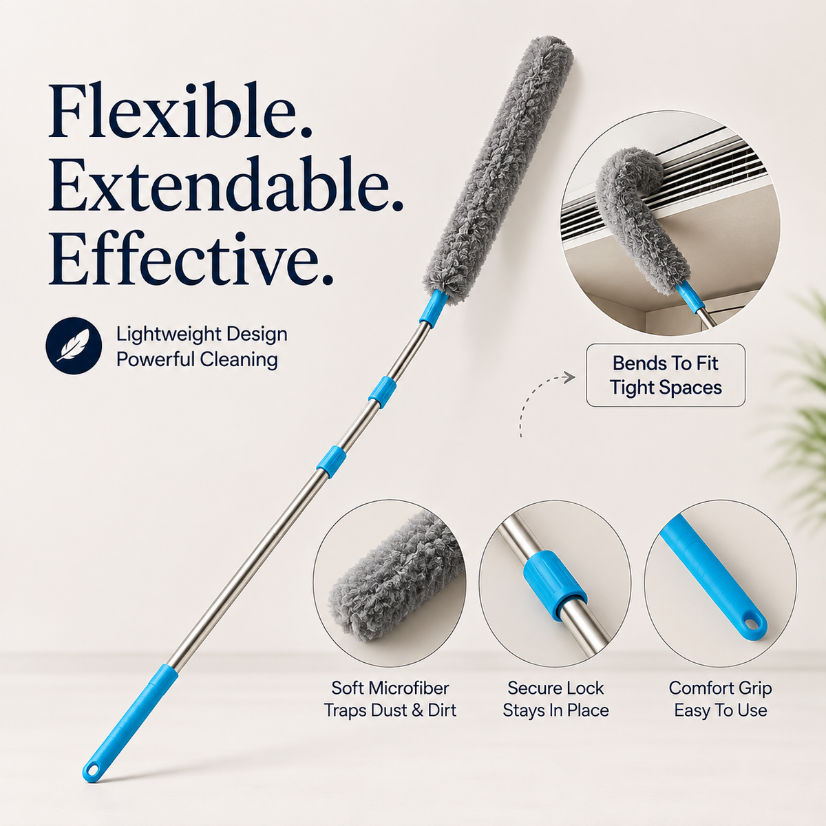 Extendable Microfiber Duster