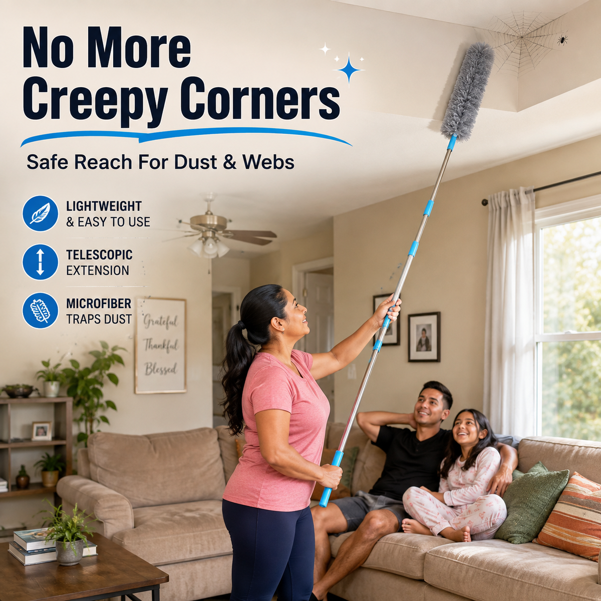 Extendable Microfiber Duster