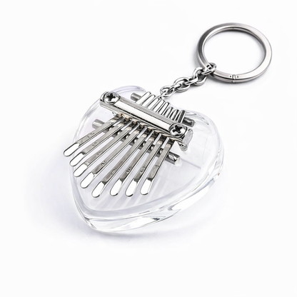 8 Key exquisite Finger Thumb Piano Keychain
