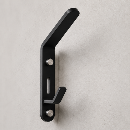 Wall Mounted Helmet + keys and Jacket Holder
