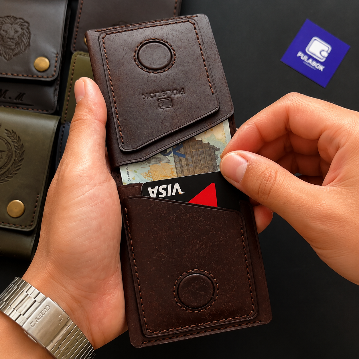 Premium Slim Leather Wallet