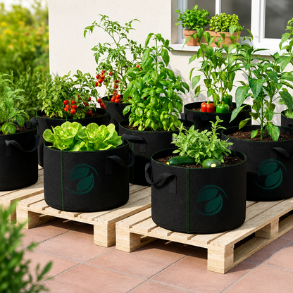 Premium Fabric Grow Bags – Durable Plant Pots