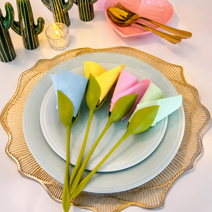 Luxury Floral Napkin Holders