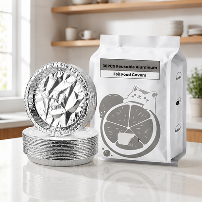 Universal Re- Usable Food Foil Cover