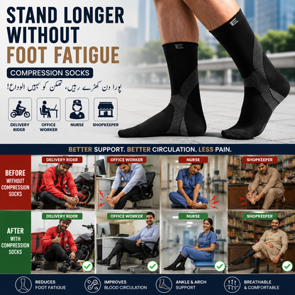 Pain Free Compression Support Socks