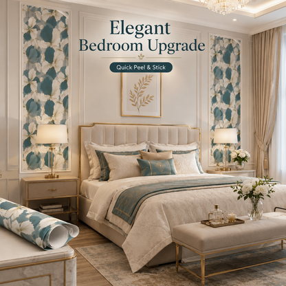 Self-Adhesive Floral Wallpaper
