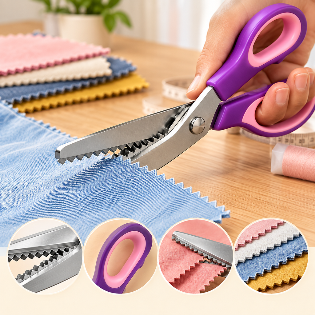 Multipurpose Zigzag Craft Scissors