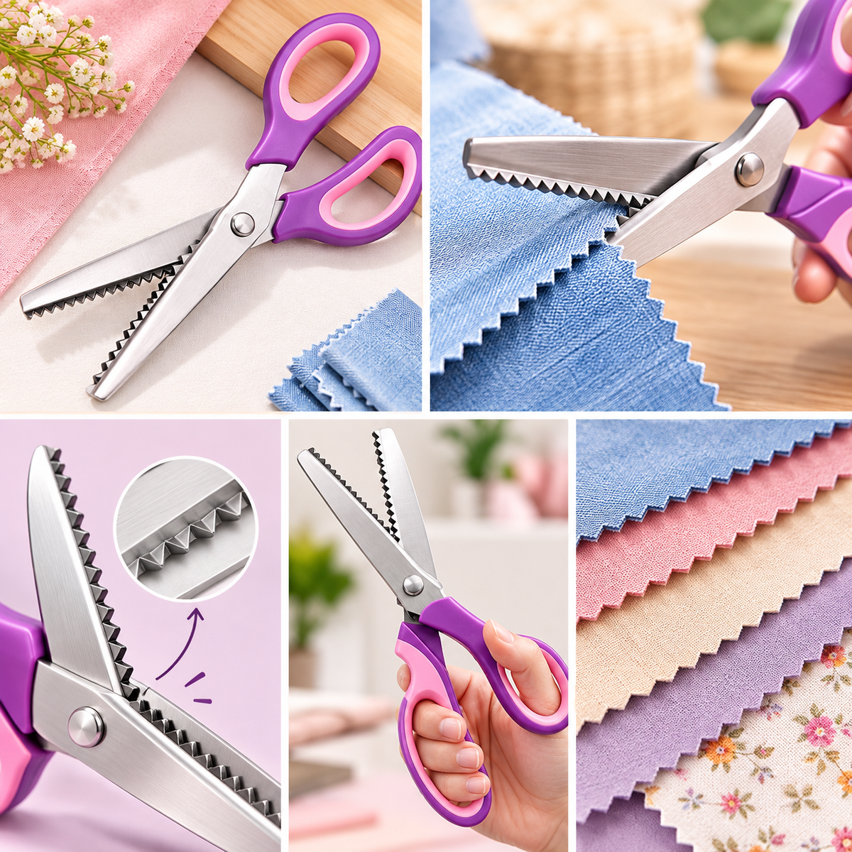 Multipurpose Zigzag Craft Scissors