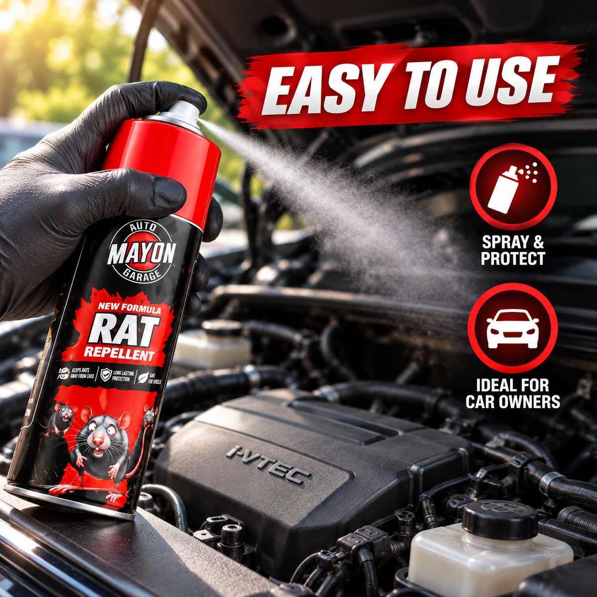 Mayon Garage Rat Repellent Spray