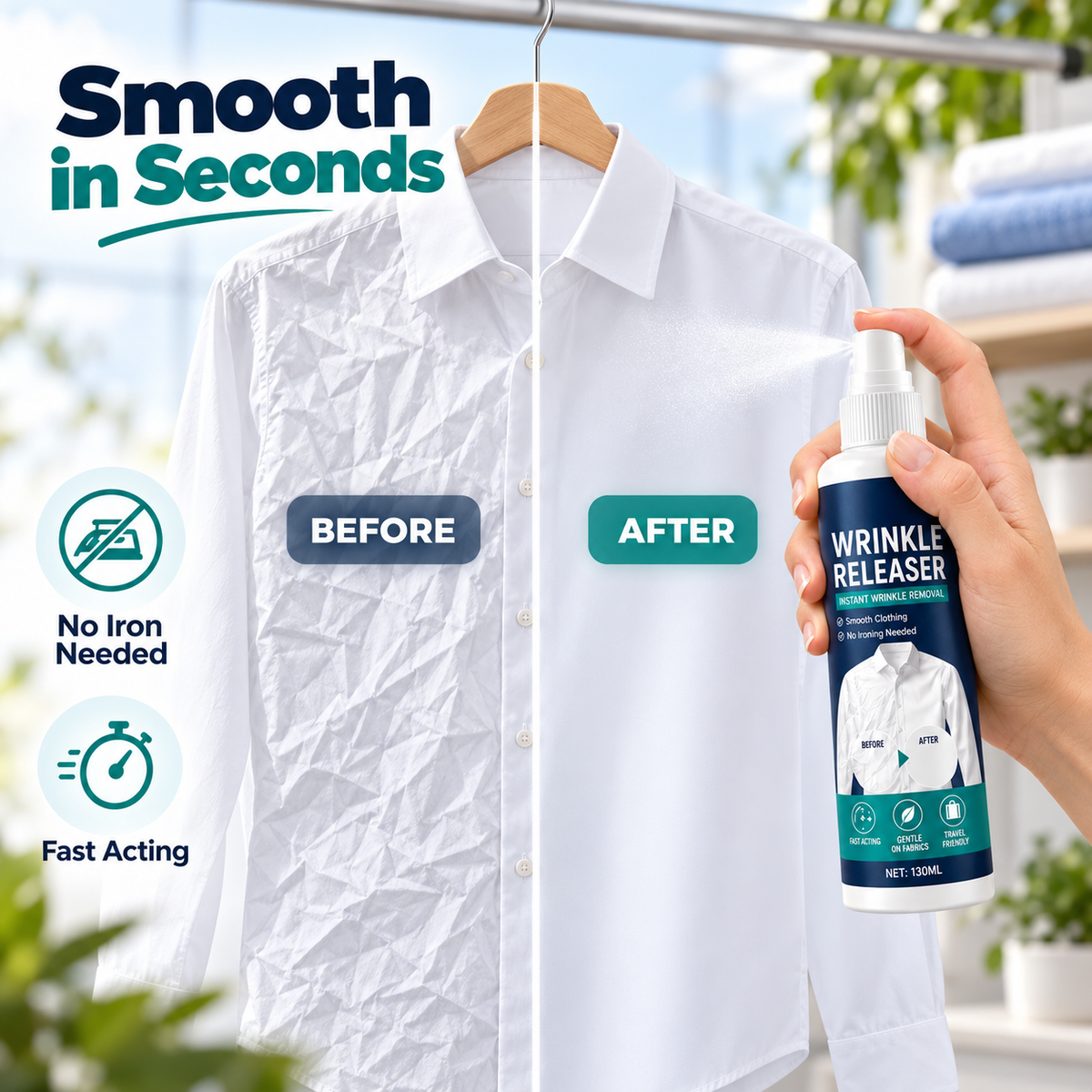 Instant Wrinkle Releaser Spray