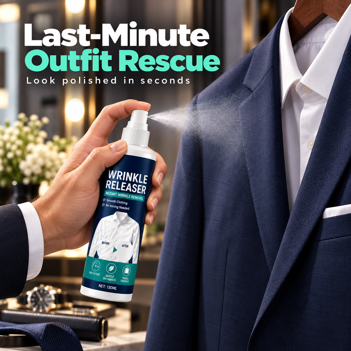 Instant Wrinkle Releaser Spray