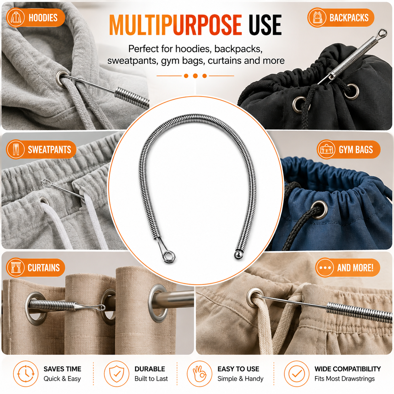 🧵 Easy Drawstring Threading Tool