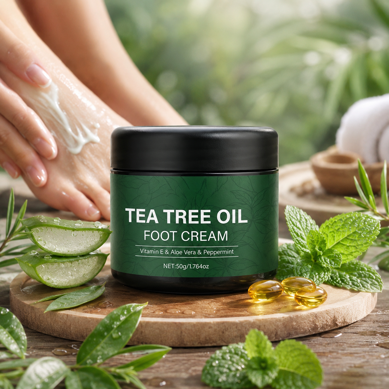 Tea Tree Oil Foot Cream