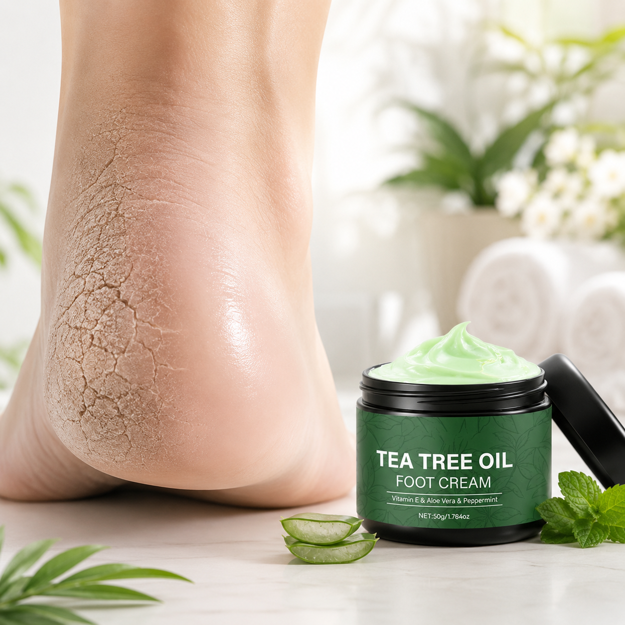 Tea Tree Oil Foot Cream