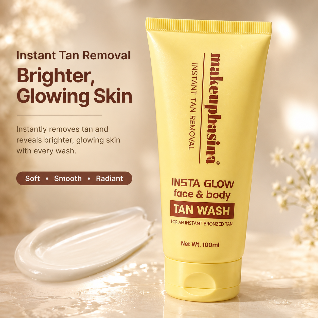 Makeuphasina Insta Glow Face &amp; Body Tan