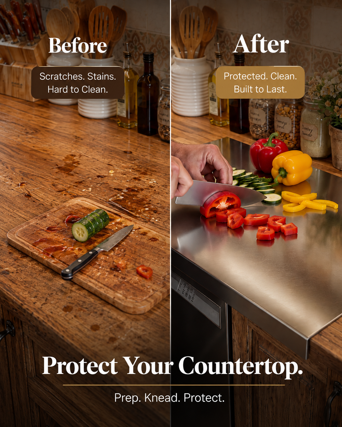 Stainless Steel Cutting Board